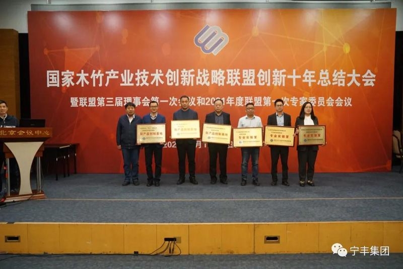 國(guó)家木竹聯(lián)盟創(chuàng)新十年丨寧豐集團(tuán)“新產(chǎn)品創(chuàng)新基地“及“專業(yè)實(shí)驗(yàn)室”通過認(rèn)定，并榮獲“創(chuàng)新獎(jiǎng)”